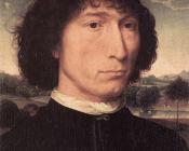 Portrait of a Man with a Roman Coin - 汉斯·梅姆林